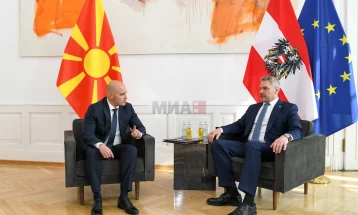 Kovaçevski-Nehamer: Bashkëpunimi ekonomik ndërmjet Austrisë dhe Maqedonisë së Veriut në një nivel të jashtëzakonshëm