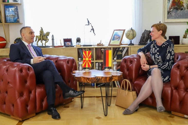 Grubi meets new German Ambassador Petra Drexler