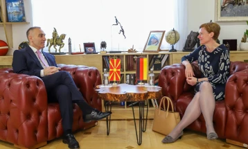 Grubi meets new German Ambassador Petra Drexler