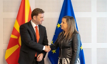 Osmani meets García Pérez and Weber: Support from European social-democrats and conservatives for country's Euro-integration