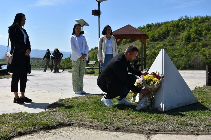 Во Свиланово, Кочанско одбележана 118-годишнината од загинувањето на Никола Карев
