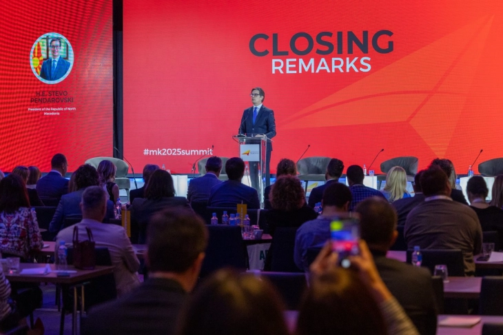 Macedonia2025 Summit ends, Pendarovski urges cooperation and partnership for prosperity