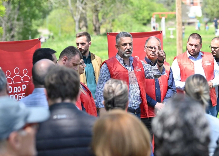 Карванот „Рамо до рамо“ на СДСМ во Брегалничкиот регион: Европската иднина е новата државна и национална победа