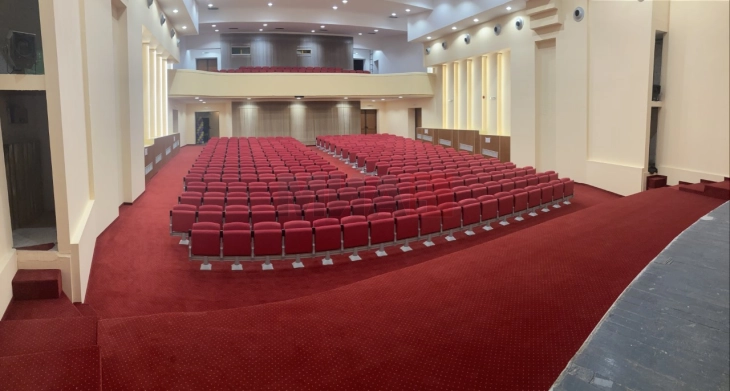 Свечено отворена реновираната сала на ЦК „Бели мугри“ во Кочани