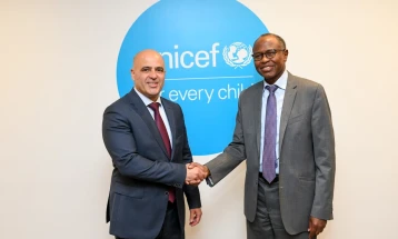 Kovachevski – Abdi: Decades of cooperation with UNICEF resulted in positive changes