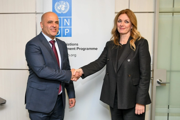 Kovachevski – Živković: UNDP support helps North Macedonia fulfill strategic goals