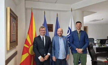 Државниот секретар во МНР, Тосевски, се сретна со претседателот на МД „Илинден