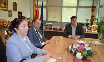 Работна средба на градоначалникот на Општина Илинден со амбасадорот на Бугарија