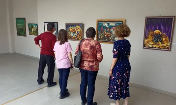 Во Велес отворена изложба на Владимир Георгиевски