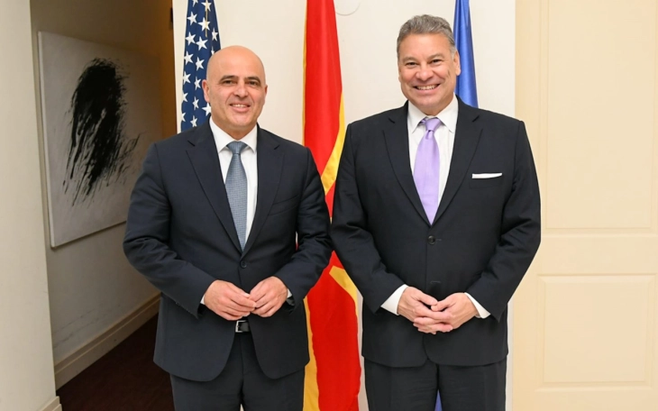 Kovachevski hosts U.S. administration and Congress representatives in N. Macedonia’s Washington Embassy
