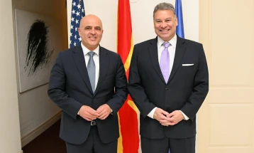 Kovachevski hosts U.S. administration and Congress representatives in N. Macedonia’s Washington Embassy