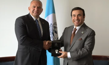 Public Security Bureau head Tasevski meets Interpol President Al-Raisi
