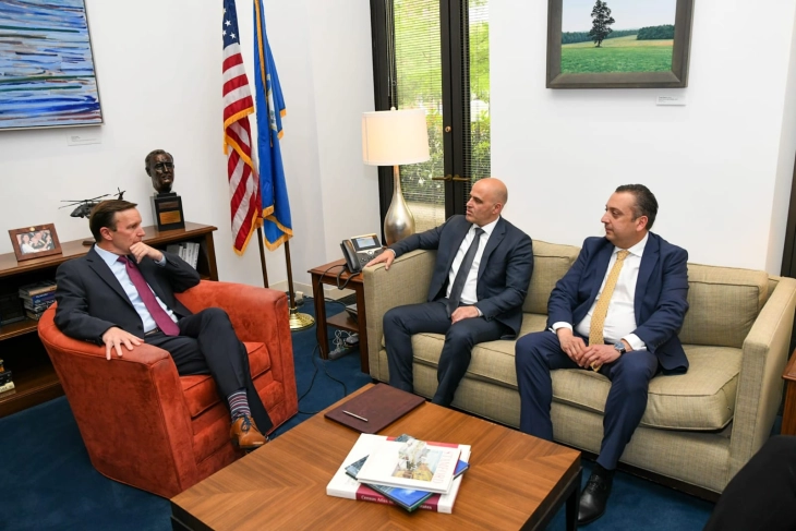 Kovachevski – Murphy: N. Macedonia a factor of stability in region, valued U.S. ally and partner