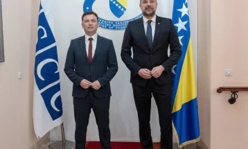Osmani in Bosnia and Herzegovina: OSCE to continue supporting effective dialogue, bridging differences
