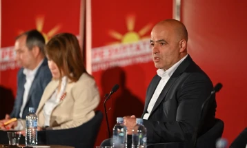 Kovaçevski: Porositë nga SHBA janë të qarta, VMRO-DPMNE duhet të vendos nëse do t’i bashkohet bllokut evropian
