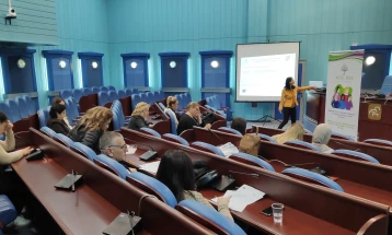 Здружението „Епл три“ одржа обуки за родово одговорно буџетирање во Општина Чаир