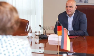 Ковачевски-Сарацин: Силна поддршка од Германија за следните чекори, Северна Македонија треба да е дел од ЕУ