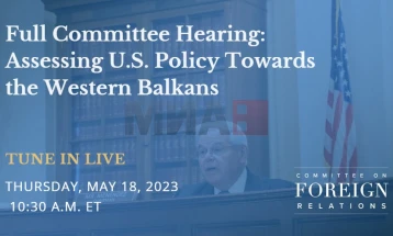 Сослушување во американскиот Сенат за влезот на Северна Македонија во ЕУ, и за Западен Балкан  