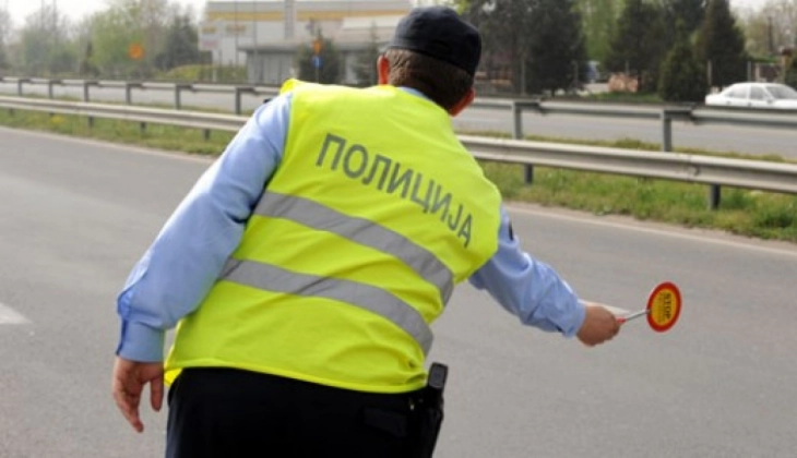 Во Скопје санкционирани 136 возачи, 53 за брзо возење