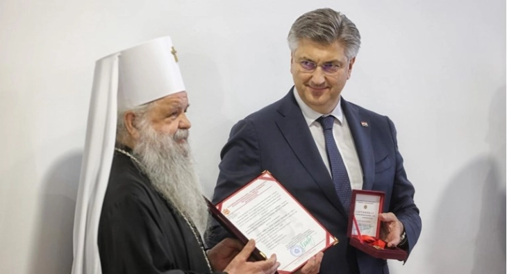 Consecration of first Macedonian Orthodox church in Croatia 