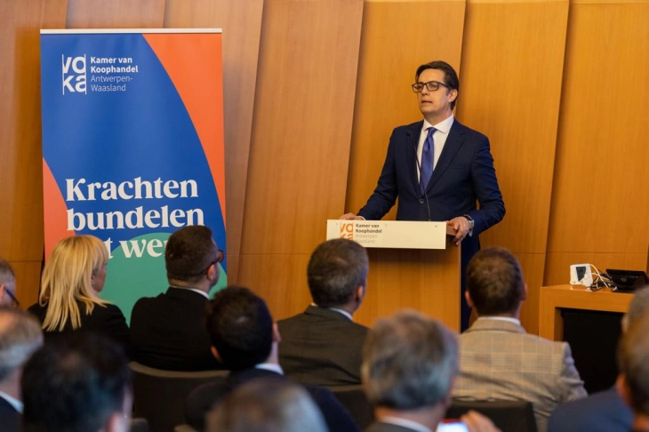 Pendarovski: Belgium an important political and economic partner of North Macedonia