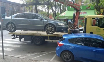 Санкционирани 267 непрописно паркирани возила во Центар