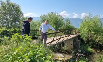 Општина Босилово бара помош за санација за небезбеден мост, ЦУК бара да се затвори за движење