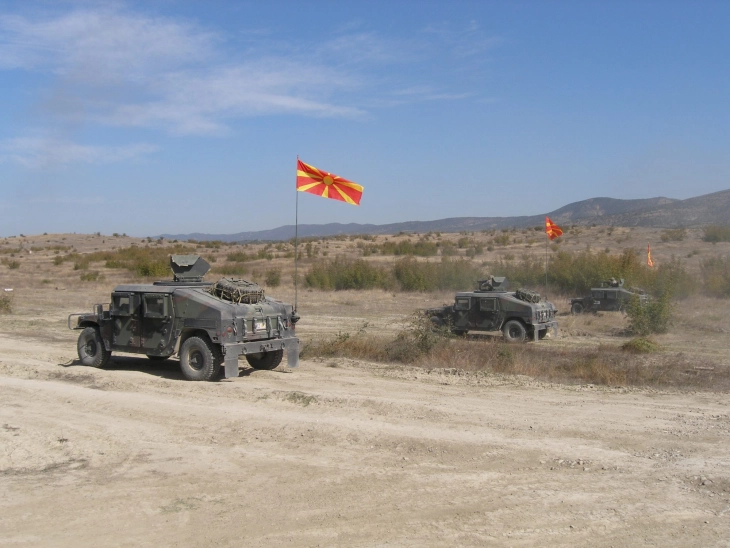 Kavadarci hosts display of military equipment part of 'Immediate Response 23' exercise