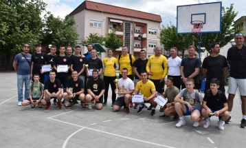 Натпревар во уличен баскет во Кавадарци 