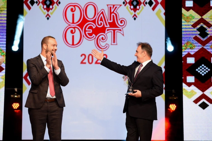 Мишко Крстевски победник на Фолк фест „Валандово 2023“