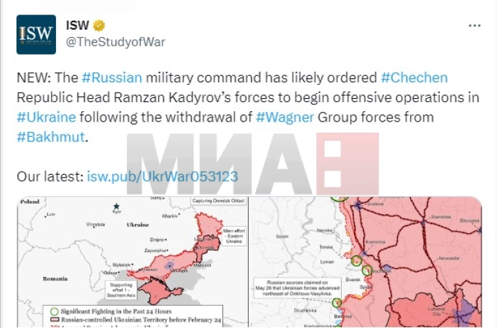 На чеченските војници им е наредено да се мобилизираат, гранатирани руски погранични области