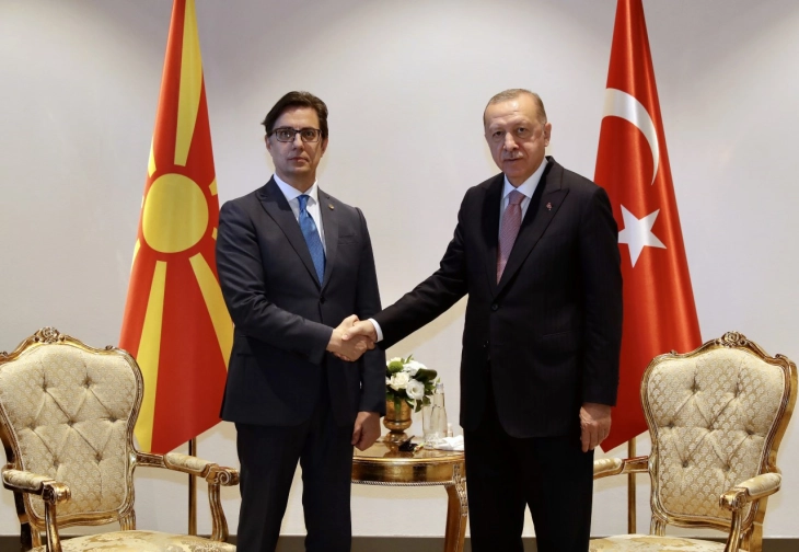 Претседателот Пендаровски на инаугурација на турскиот претседател Ердоган