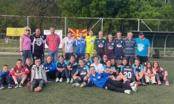 ЖФК Шкендија и ЖФК Атлетико утре во бараж за место во Првата женска фудбалска лига