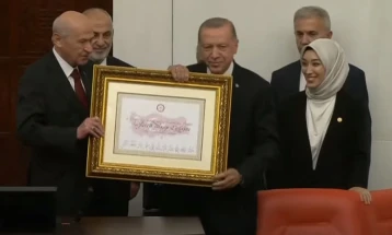 Rexhep Taip Erdogan  dha betimin për mandatin e ri pesëvjeçar presidencial