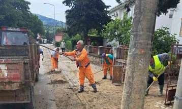 Janë vërshuar dhjetë objekte pas motit të lig në Kavadar