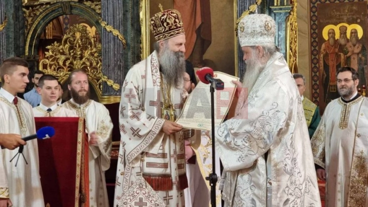 СПЦ го официјализираше прифаќањето на автокефалноста на МПЦ-ОА, се чека томосот од Вселенската патријаршија