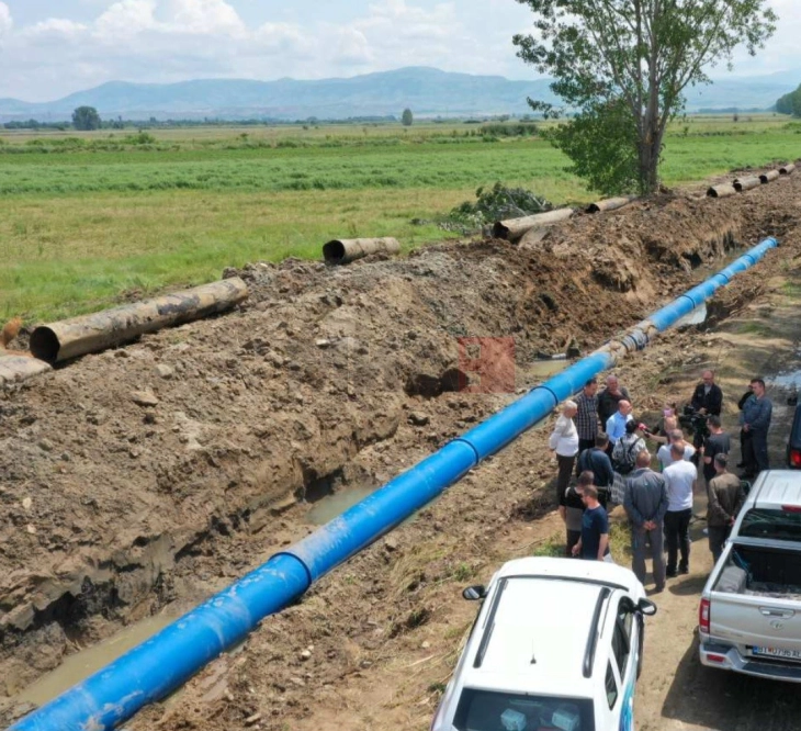 ЈП „Стрежево“-Битола ја почнаа новата сезона за наводнување на земјоделските површини