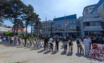 Komuna e Gostivarit shënoi Ditën botërore të biçikletave