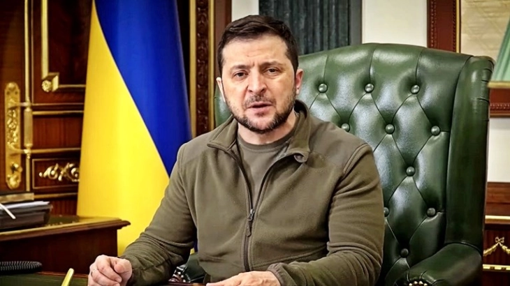Zelenski konvokoi seancë urgjente të Këshillit ukrainas për siguri nacionale dhe mbrojtje pas rrënimit të digës Kakhovka e re