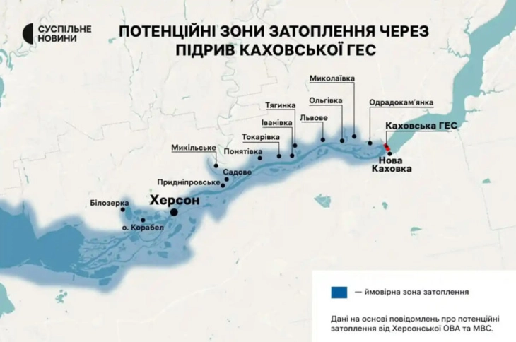 Украина пред невидена апокалипса, цели населби исчезнуваат под вода, време за спас се помалку