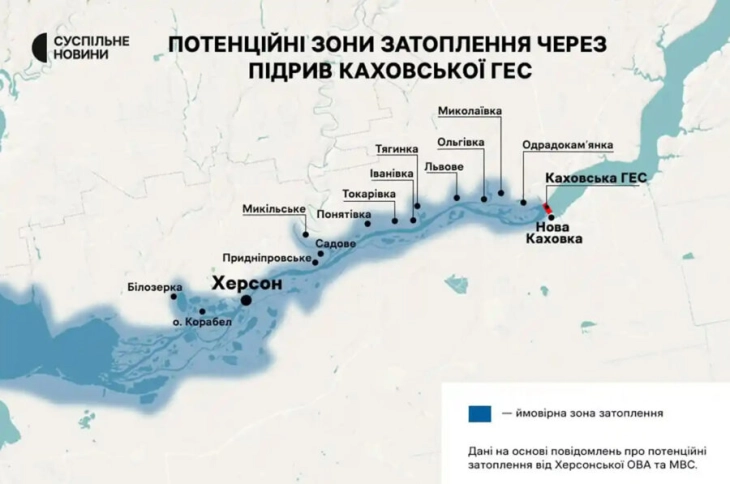 Ukraina para një apokalipsi, lagje të tëra zhduken nga uji, kohë për shpëtim gjithnjë e më pak