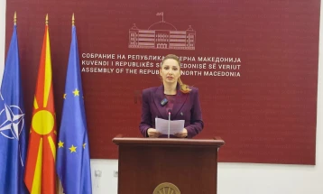 Колева: Пратениците од ВМРО-ДПМНЕ го следат интересот на граѓаните и државата