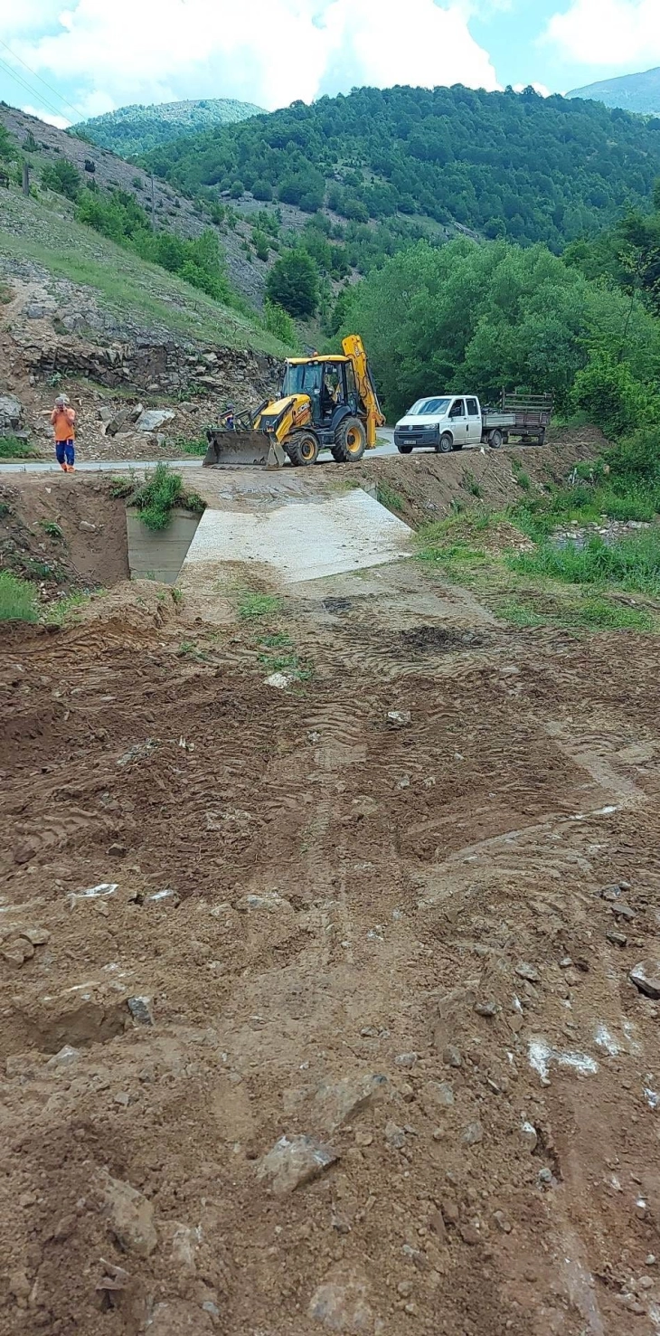 Започнаа градежните активности за обиколница во Горно Јаболчиште, Општина Чашка