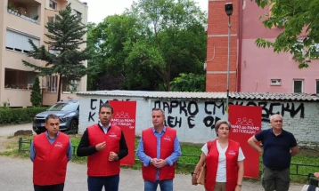 „Рамо до рамо до победа“ на СДСМ во Центар и Сарај: Со изградбата на коридорите 8 и 10 најмалку 600 милиони евра за домашните комапнии