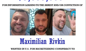 САД распишаа потерница од пет милиони долари за Максимилијан Ривкин, шведски меѓународен криминалец со српско потекло  