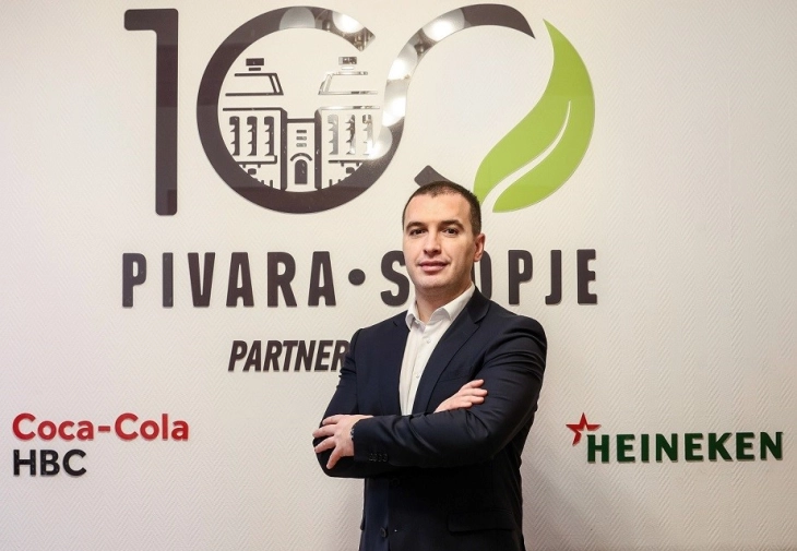 Душан Митрев ја презеде функцијата генерален директор на Пивара Скопје