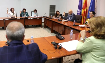 Mbështetje për Propozim ligjin për përdorimin e gjuhës maqedonase në Komisionin kuvendor për kulturë