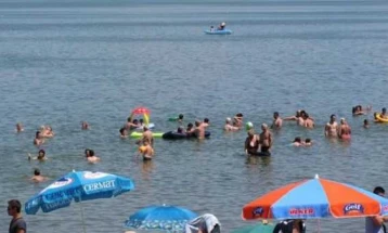 Lake Dojran level drops