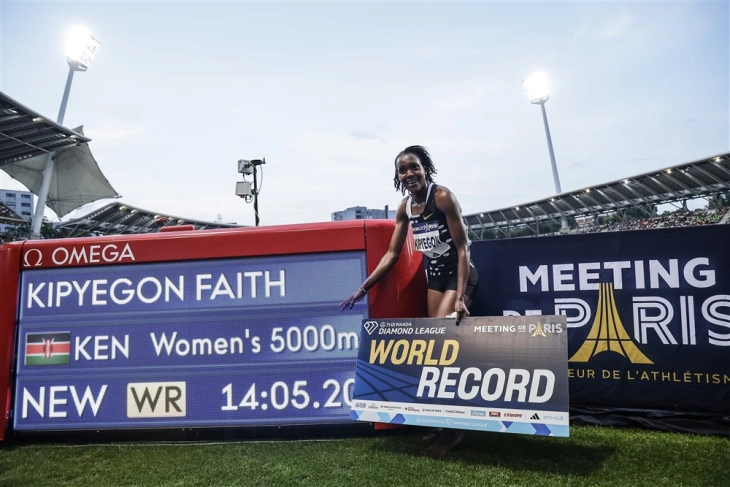 Кипјегон постави светски рекорд на 5.000 метри
