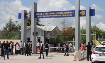 Pesë punëtorë humbën jetën në një fabrikë për mjete shpërthyese në Ankara